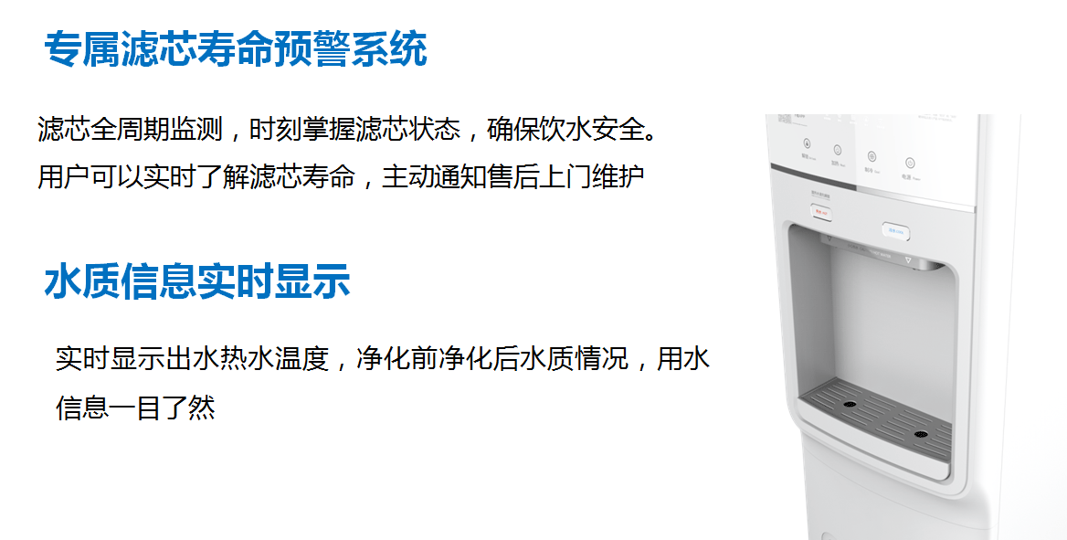 商用机净水器产品核心功能