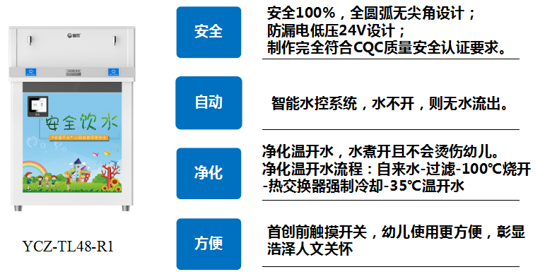 浩泽幼儿园饮水机产品介绍